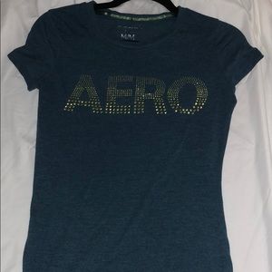 AERO bedazzled t shirt